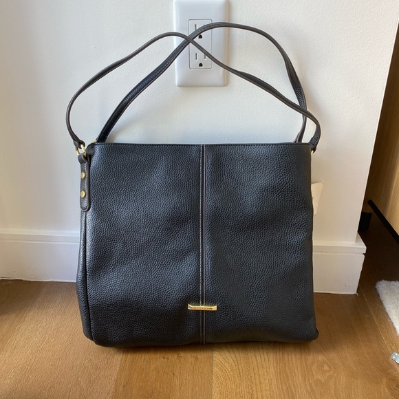 Brand new Anne Klein black leather bag - Picture 1 of 11
